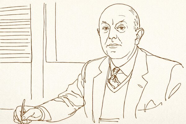 Illustration of Charles Reep